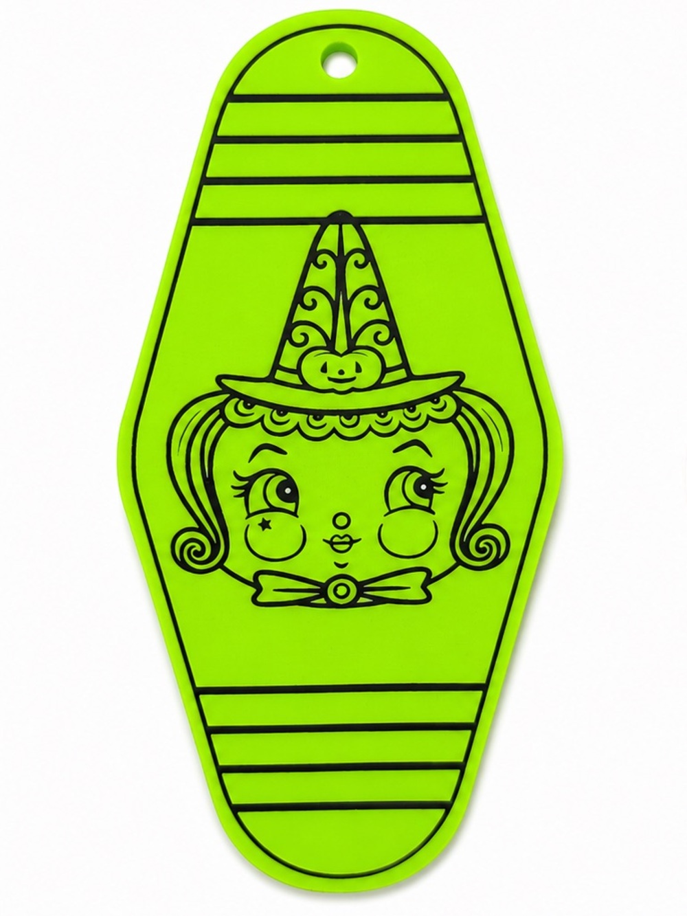 2/$25 Johanna Parker Inspired Witch Girl Motel Keychain